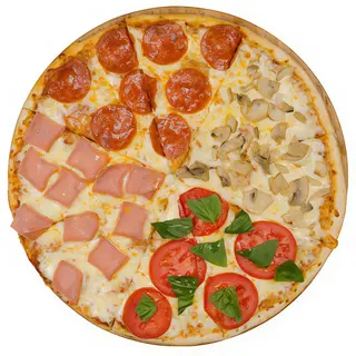 pizza 4 estaciones (40 cm.)