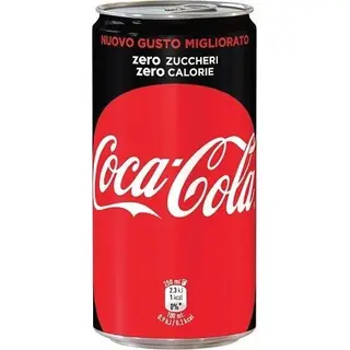 Coca-Cola Zero Lattina 330 ml
