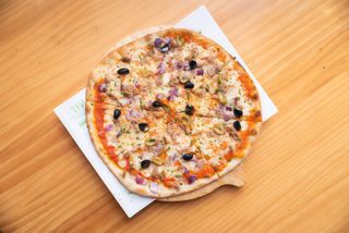 Pizza De Mediterránea (26 Cm.)