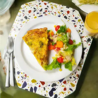 Quiche De Calabaza Y Brócoli