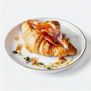 Croissant de Salmão Fumado