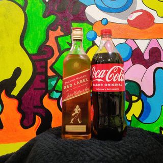 Pack Whisky Red Label + Coca-Cola