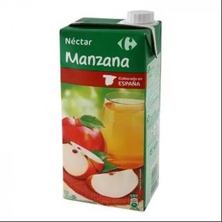 Néctar de Manzana Carrefour Brik 1 L.