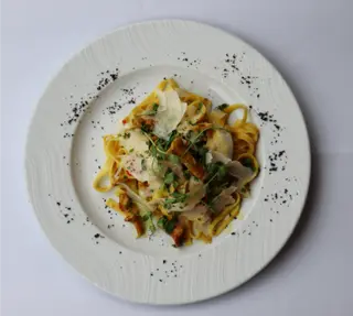 Tagliatelle z kurkami