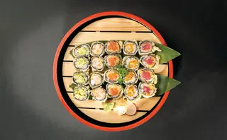 Fried Hoso Maki Set