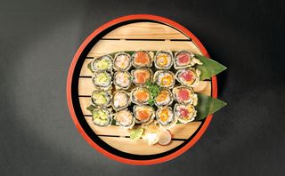 Fried Hoso Maki Set