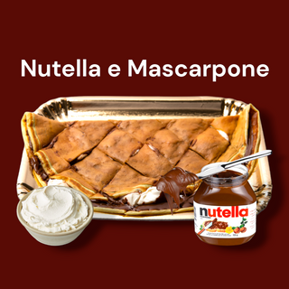 Crêpe con Nutella e mascarpone