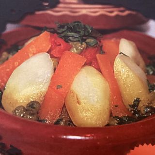 Tajine di manzo e verdure
