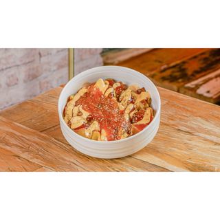 Papas bravas de la casa (tapa)