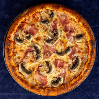 PIZZA PROSCIUTTO E FUNGHI