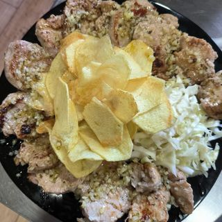 Solomillo salsa verde 