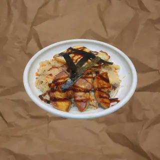34. Arroz Frito Con Foie y verduras