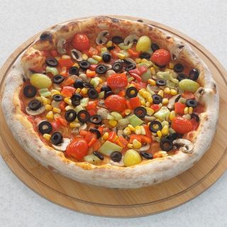 სამარხვო პიცა ბოსტნეულით (6 ნაჭრიანი) 