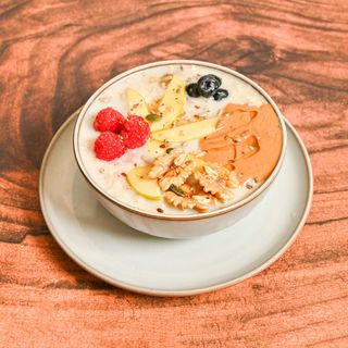 Apple Peanut Butter Oatmeal