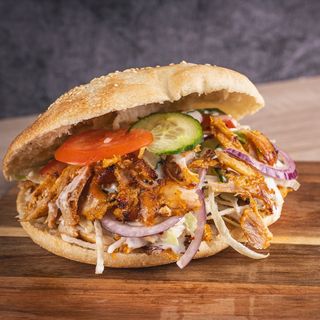 Menu doner kebab solo carne normal