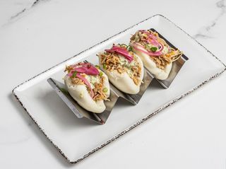 Pan bao de cerdo a la cerveza