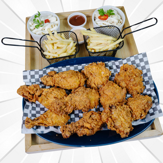 10 Chicken Legs + Boisson