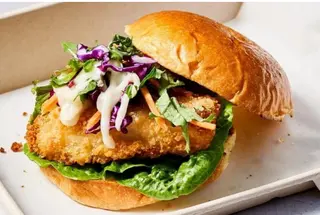 Fish burger
