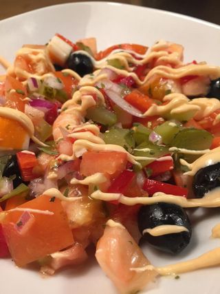 Salpicón De Langostinos Y Surimi