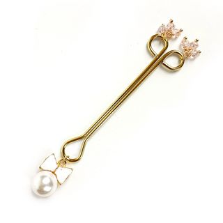 Затискач Для Клітора Art Of Sex - Clit Clamp Bow Pearl So5892