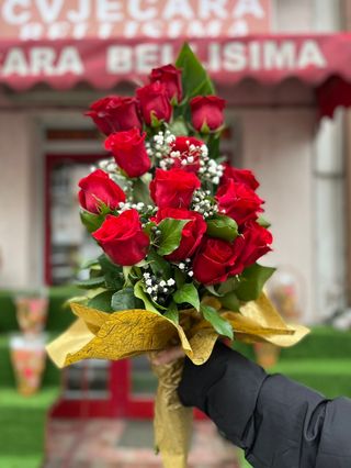 Buket, 15 crvenih ruža