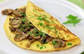 Omelette Aux Champignons