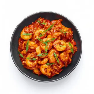 Dhansak Con Langostinos