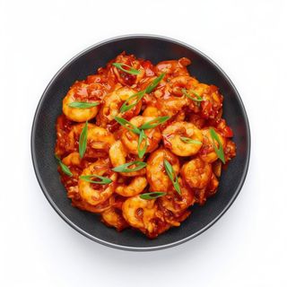 Dhansak Con Langostinos