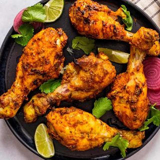 Muslos de pollo Tandoori 