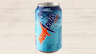 Aquarius Naranja lata 330ml.