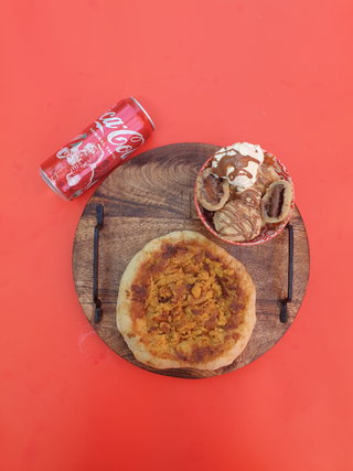 Komplet lepinja, knedle čokolada / gomboce i coca cola