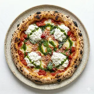 Pizza Regina Macchiata (30 Cm.)