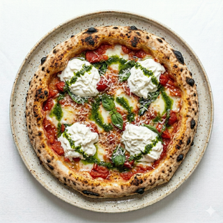 Pizza Regina Macchiata (30 Cm.)