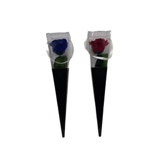 Rosa singola stabilizzata con gambo