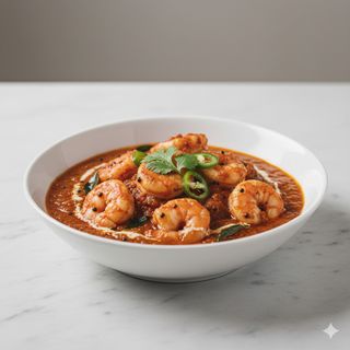 Gamberi curry