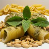 Pesto Con Pasta Rellena