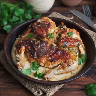 Чекмирулли из цыплёнка 