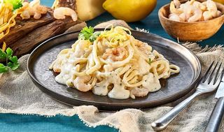 Tonnarelli Cacio e Gamberi