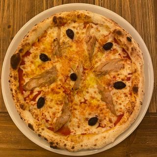 Pizza De Ventresca De Bonito (33 Cm.)