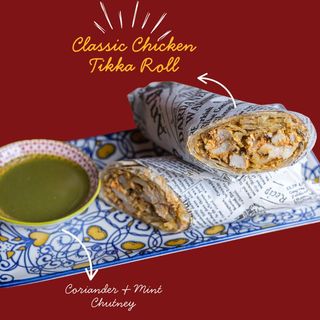 Chicken Tikka Wraps / Wrap cu Pui Tikka