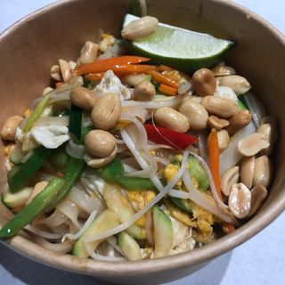 Pad thai vegetariano