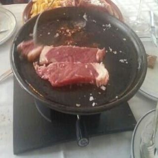 Escalopines  de Solomillo Salsa Champiñones