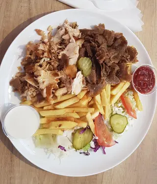 Zestaw na talerzu
