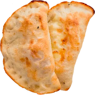 Calzone con prosciutto cotto, ricotta e mozzarella