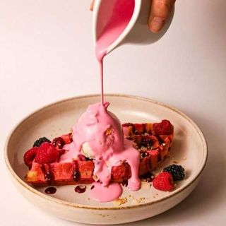 Pink Waffle