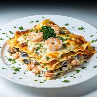 Lasagnes Ou Gratin Aux Fruits De Mer
