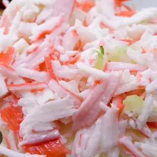 2. Ensalada Con Carne De Cangrejo