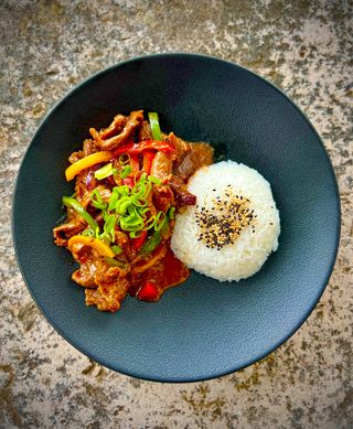 40 - Oriental beef with black pepper