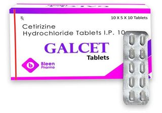 Galcet(Cetrizine)10mg Tabs 100s