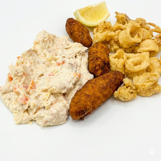Calamares, Ensaladilla Rusa Y Croquetas